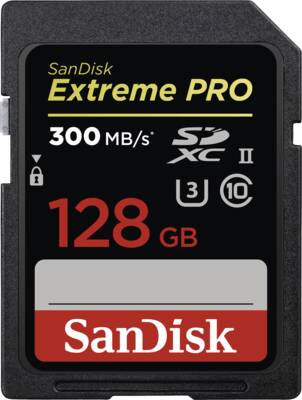 Extreme PRO SDXC UHS-II 128GB V90 300MB/s