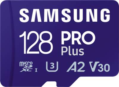 PRO Plus (2023) 128GB microSD inkl. SD Adapter