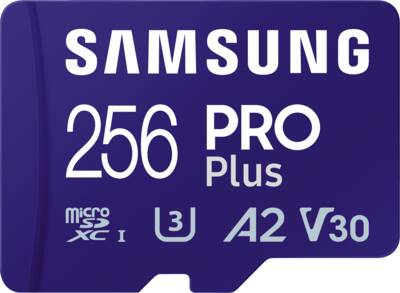 PRO Plus (2023) 256GB microSD inkl. SD Adapter