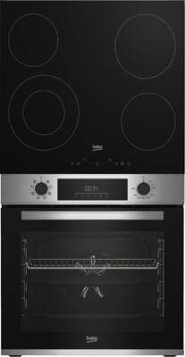 Beko BBSM12300XD EinbauSet/Herd 59x59cm+Glaskeramik58x51cm,A