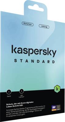 Kaspersky Standard 1 Device Envelope (Code in a Box) Kaspersky Standard 1 Device Envelope (Code in a Box)