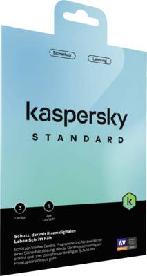 Kaspersky Standard 3 Device Envelope (Code in a Box) Kaspersky Standard 3 Device Envelope (Code in a Box)