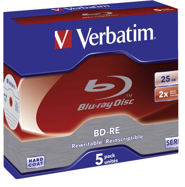 Zoom-Darstellung 1: BD-RE SL 2X 25GB 5er JC