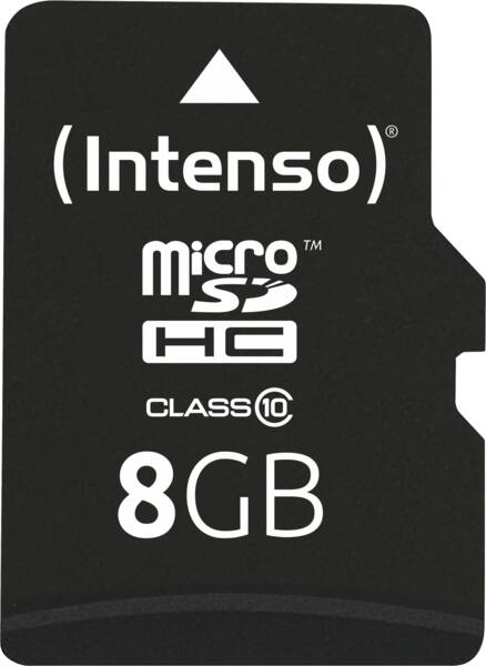 Zoom-Darstellung 2: Micro SD Card 8GB Class 10 inkl. SD Adapter