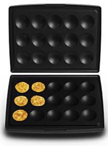 FRITEL 142362 Set Bakplaten voor 15 Poffertjes Blini