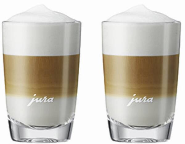 JURA latte macchiato glas 105mm (2 stuks)