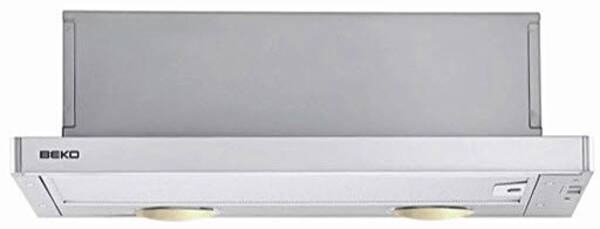 Beko CTB6250X Vlakscherm Afzuigkap - Geïntegreerd - Zilver