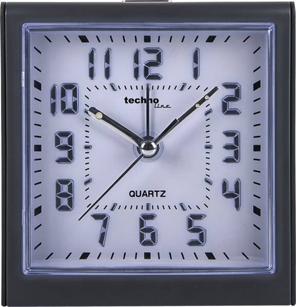 Zoom-Darstellung: Technoline Tisch-/Weckuhr Quarzwecker Modell E