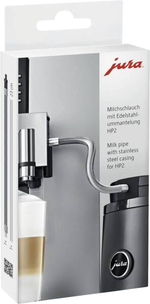 JURA melkslang met RVS ommanteling HP2