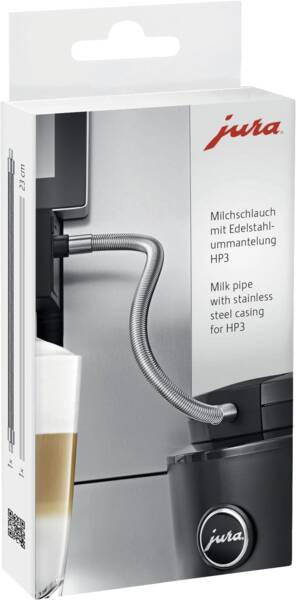 JURA melkslang met RVS ommanteling HP3