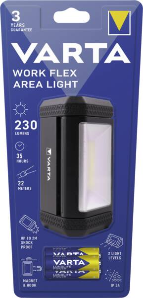 Zoom-Darstellung 4: Varta Arbeitslampe Work Flex Area Light 3AA mit Batt.