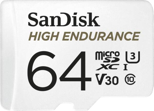 Zoom-Darstellung: High Endurance 64GB microSDXC Card with Adapter