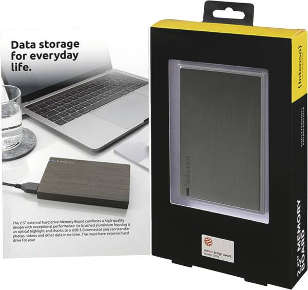 Zoom-Darstellung 5: Intenso Festplatte 2TB USB 3.0 Aluminium Anthr