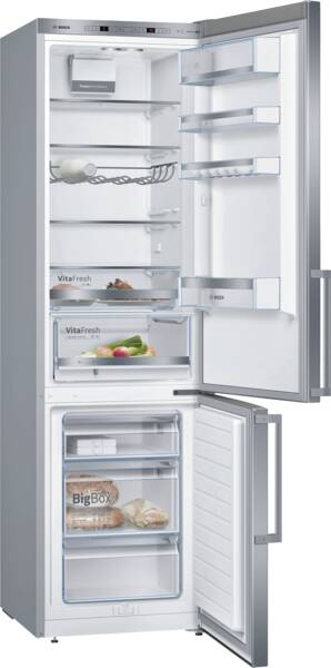 BOSCH KGE398IBP Serie 6 Koel-vriescombinatie