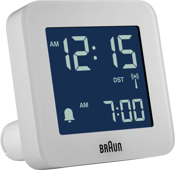 Braun Uhren BC09DCF W Funkwecker Medimax