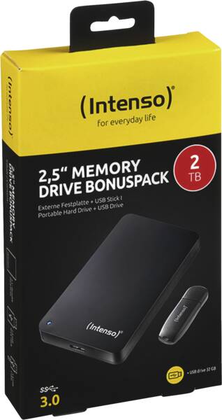 Zoom-Darstellung 2: Memory Drive 2TB USB 3.0 inkl. 32GB USB-Stick