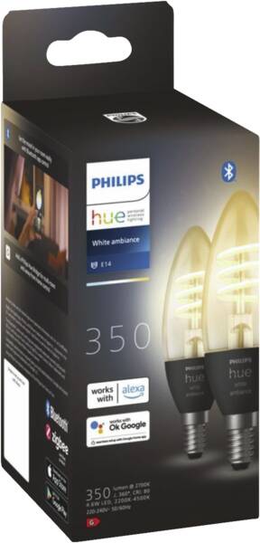 Philips HueWA 5.2W E14 B39 EU 2P