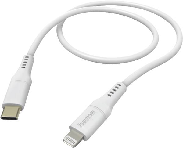 USB-Silikonenkabel, USB-C naar Lightning, 1,5 m