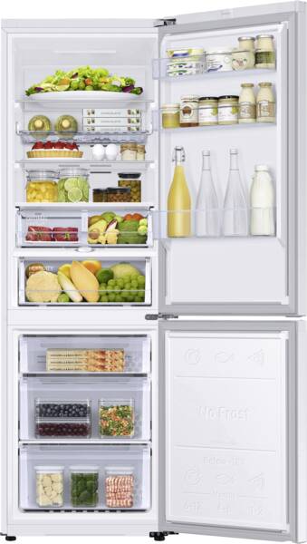 Samsung RB34C605CWW/EF Koel-vriescombinatie