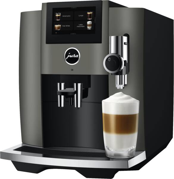 JURA S8 Dark Inox (EB) Volautomatische Koffiemachine