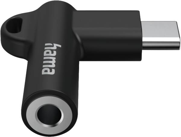 Aux-adapter USB-C-3.5mm jack aansluiting, 90 hoekstekker