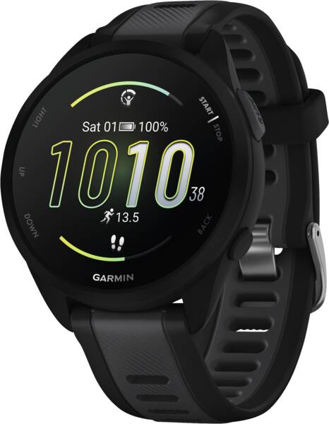 Garmin Forerunner® 165, Black/Slate grey