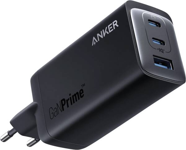 Anker 737 Prime Wall Charger 120W 1A/2C, Black, EU Plug | EP: 