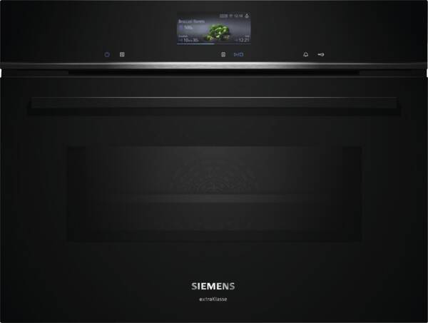 Siemens CM776GMB1F iQ700 extraKlasse Compacte Oven met Magnetron - 60 x 45 cm - Zwart