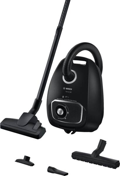 BOSCH BGL41BA3H Serie 4 Stofzuiger met Zak - Zwart
