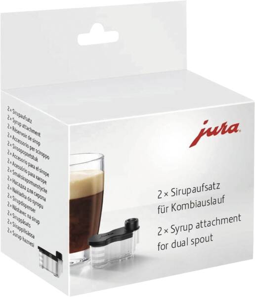 JURA Siroopopzetstuk Combi Uitloop - Set van 2