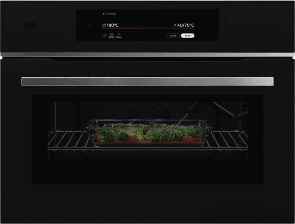 AEG TKK8N821T 9000 ProAssist CombiQuick - Heteluchtoven met Magnetron