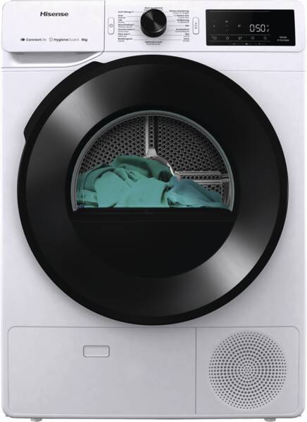 Hisense DH3V800UW/BLX Warmtepompdroger