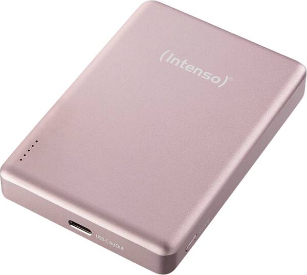 Intenso MC10000 Powerbank 10000mAh Con Retro Magnetico E Cavo USB-C Integrato - Ricarica PD 3.0 20W