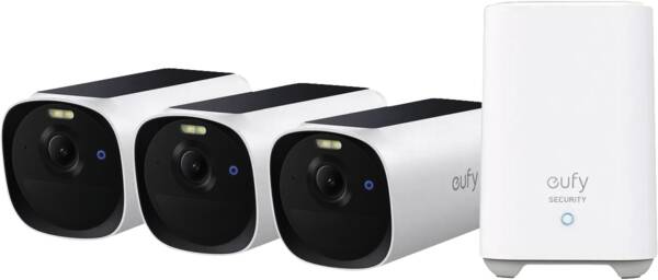 eufy eufyCam E40 3 cam Kit + Homebase 2