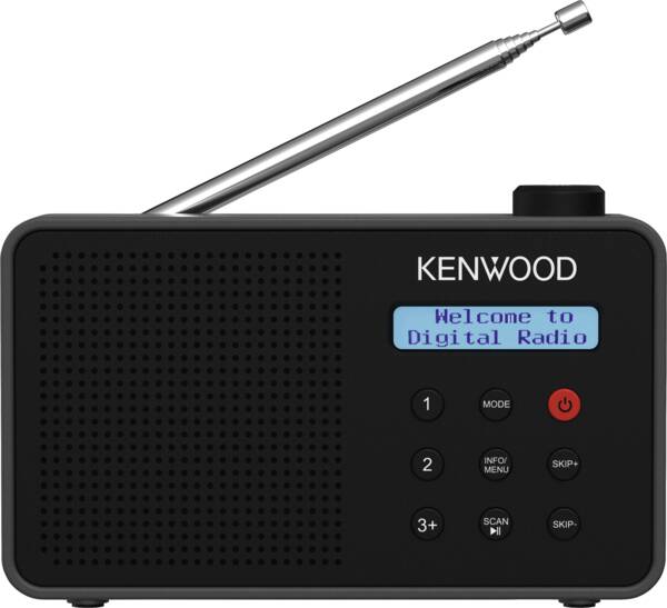 Kenwood CR-M25DAB-B DAB+ radio Zwart