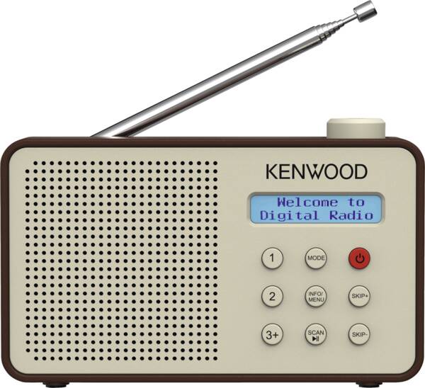 Kenwood CR-M25DAB-T DAB+ Radio Mocca