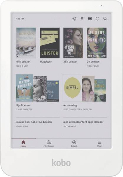 Kobo Clara Colour eReader Wit