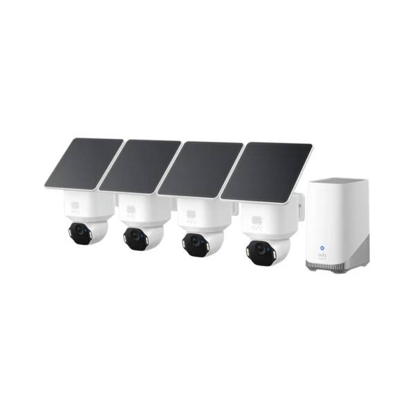 eufy SoloCam E42 4-Cam kit met HomeBase S380