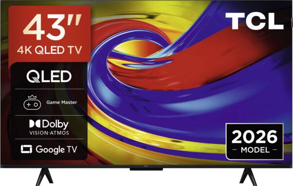 TCL 43QLED780L QLED 4K Google TV (2026)