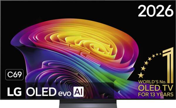 LG OLED65C69LB OLED evo 4K Smart TV (2026)