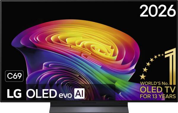 LG OLED55C69LB OLED evo 4K Smart TV (2026)
