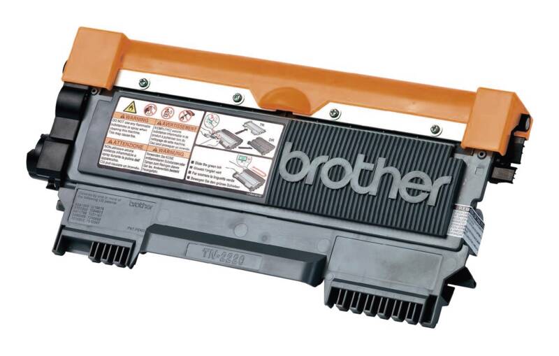 Brother TN-2220 Toner, Schwarz, für ca. 2.600 Ausdrucke