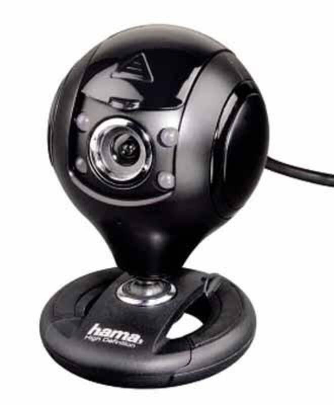Hama 53950 HD-Webcam Spy Protect Webcam, kabelgebunden, Auflösung: 1280 x 720