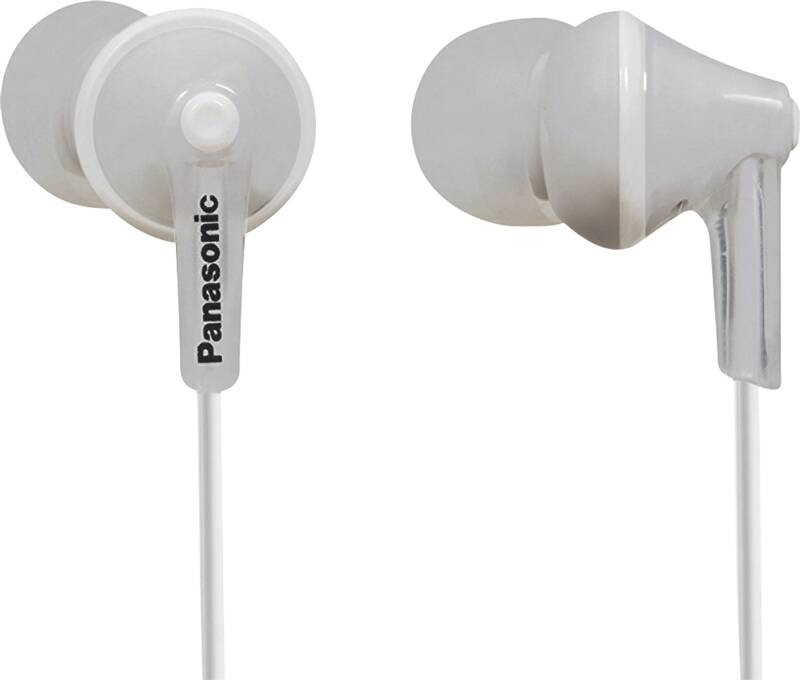 Panasonic RP-HJE125E-W In-Ohr-Kopfhörer (Earbuds), Frequenzbereich 20-20.000 Hz, 3,5mm Klinkenanschluss