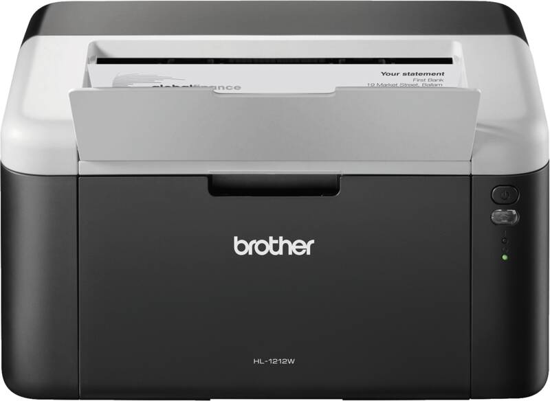 Brother HL-1212W Drucker, Schwarz/Weiß-Laserdruck, Netzwerkfähig über WLAN
