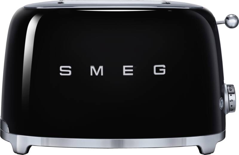 Smeg TSF01BLEU 2-Scheiben-Toaster, Brotscheibenzentrierung, extra breite Toastschlitze