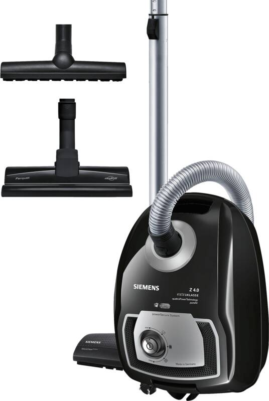 Siemens VSZ4GMJUBI Bodenstaubsauger, 600 Watt, elektronische Saugkraftregulierung