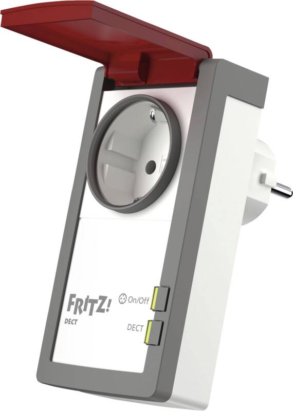 FRITZ! FRITZ!DECT 210 Funksteckdose, per App steuerbar, FRITZ!Box mit DECT