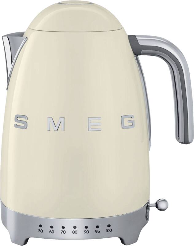 Smeg KLF04CREU Wasserkocher, schnurlos, 1,7 l Fassungsvermögen