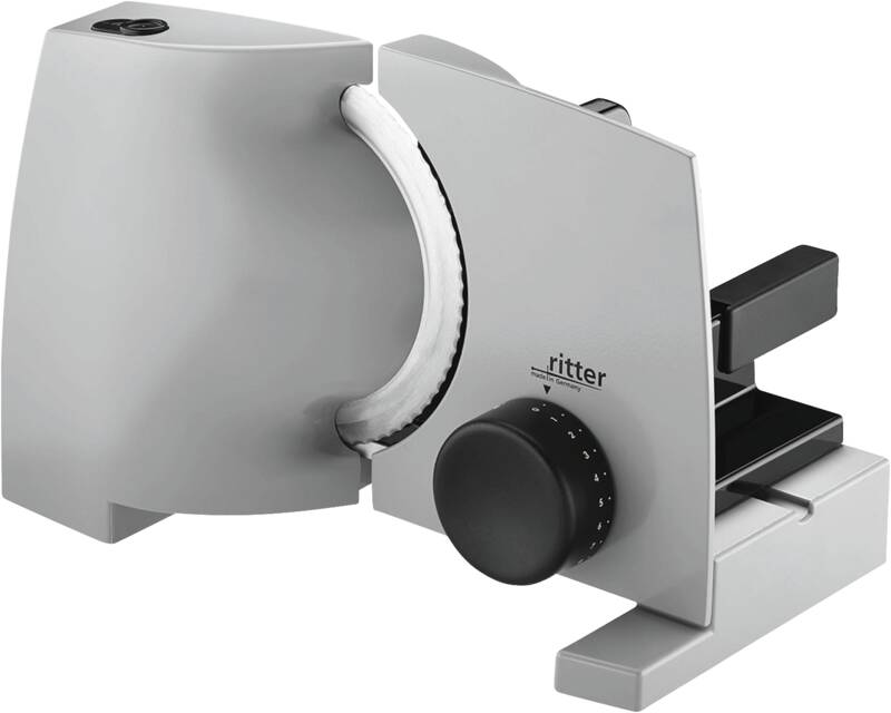 Ritter nova 1 Elektro-Allesschneider, Kunststoff-/Metallausführung, Messerausführung: Wellenschliff